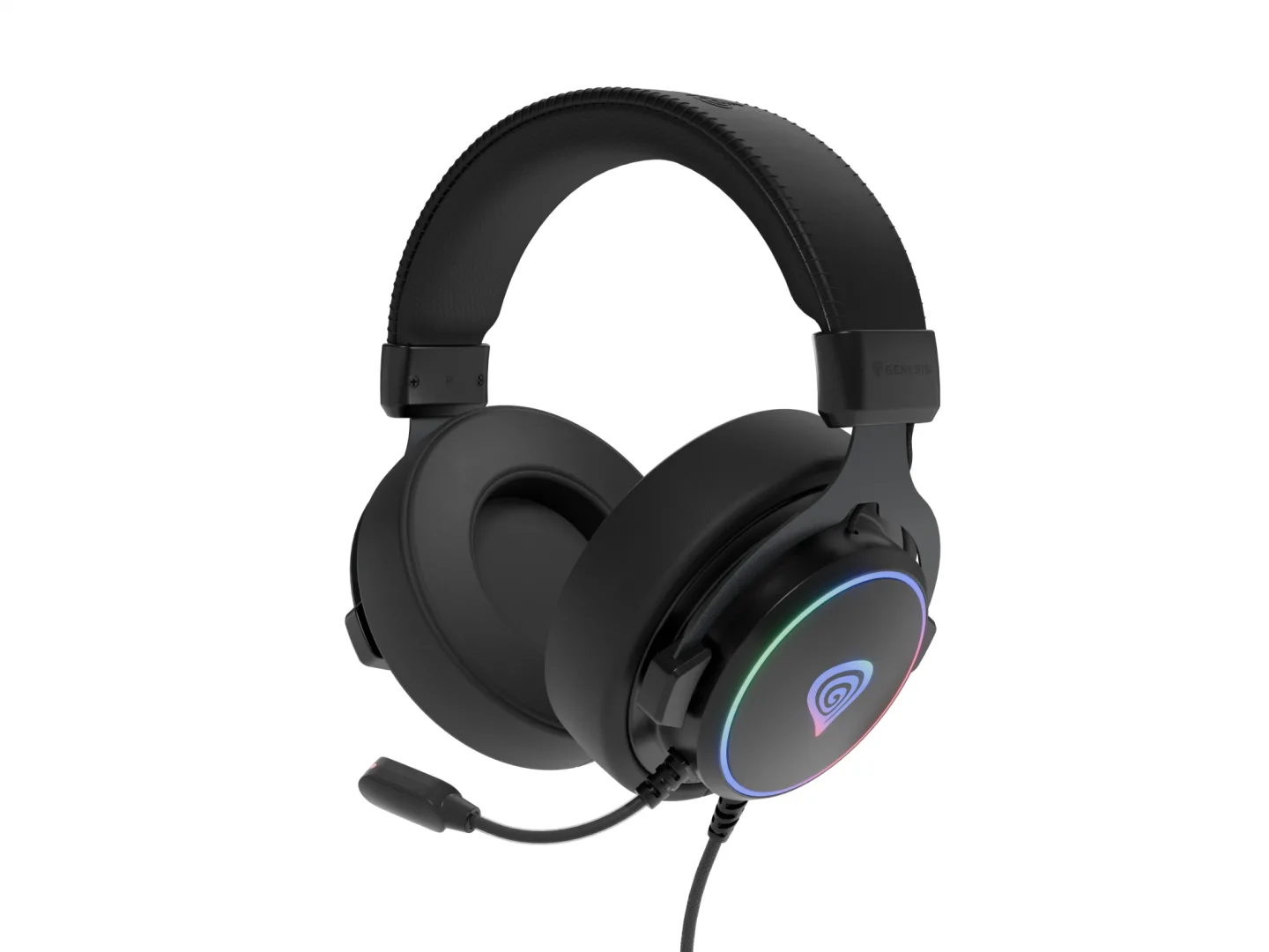 Casti Gaming cu Fir Genesis Neon 764, Sunet 7.1 Surround