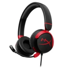 Casti gaming HyperX Cloud Mini - negru - PC/Nintendo Switch/controllere PS/Xbox/tablete - volum limitat la 85dB - Jack