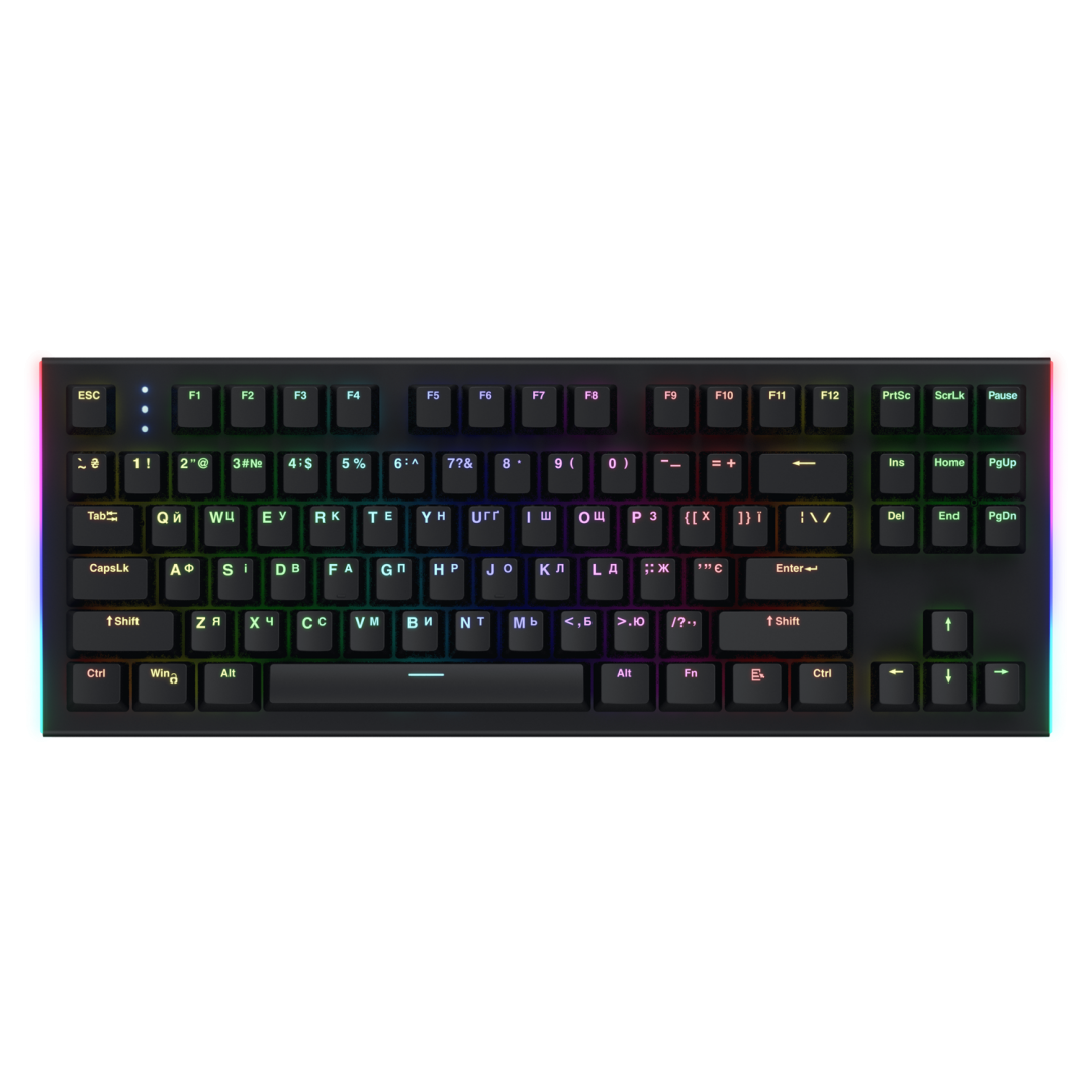 Tastatura mecanica cu fir Hator Gravity X TKL conectivitate USB, - imagine 5