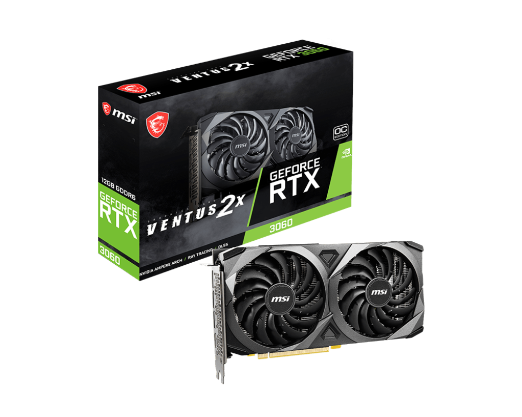 Placa video MSI GeForce RTX 3060 VENTUS 2X 12G OC