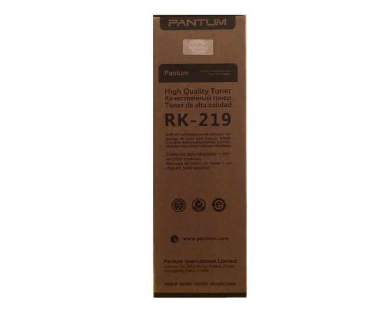 Toner refill kit  Pantum PK-219 Black 1.6 k compatibil