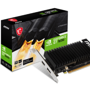Placa Video MSI GEFORCE GT 1030 4GHD4 LP OC 4GB