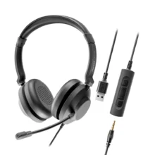 Headset Axtel One UC35 Stereo HD Axh-One, Corded, Plug&play