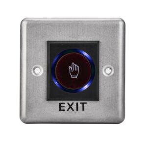 Buton de iesire cu infrarosu, incastrabil, ND-EB15-1; Iesirecontact:NO/NC; Icon: hand; LED