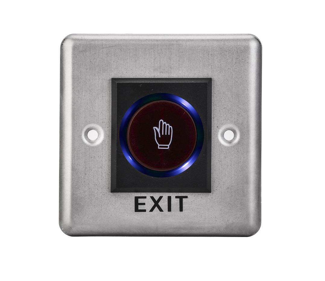 Buton de iesire cu infrarosu, incastrabil, ND-EB15-1; Iesirecontact:NO/NC; Icon: hand; LED