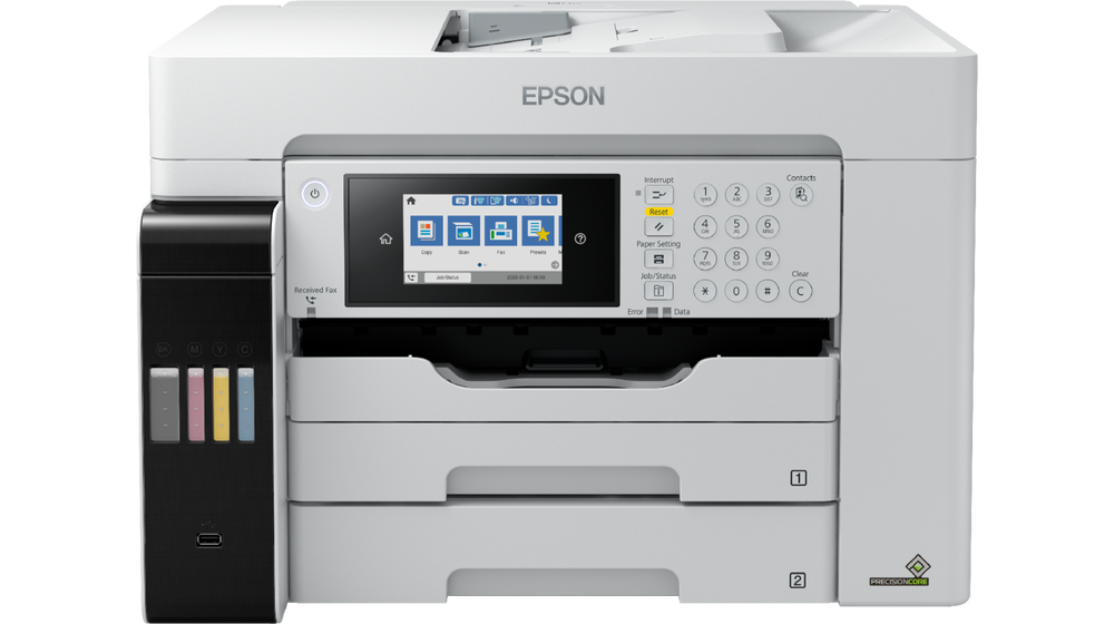 Multifunctional Epson EcoTank Pro L15180,Tehnologie printare: Inkjet,(Printare, Scanare, Copiere, Fax),