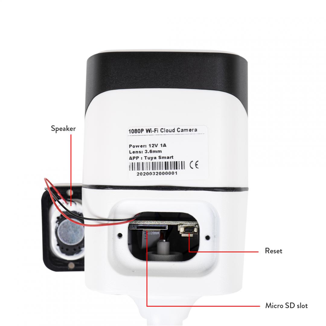 Camera supraveghere video PNI IP649 cu IP, 2MP 1080P, WiFi, - imagine 6