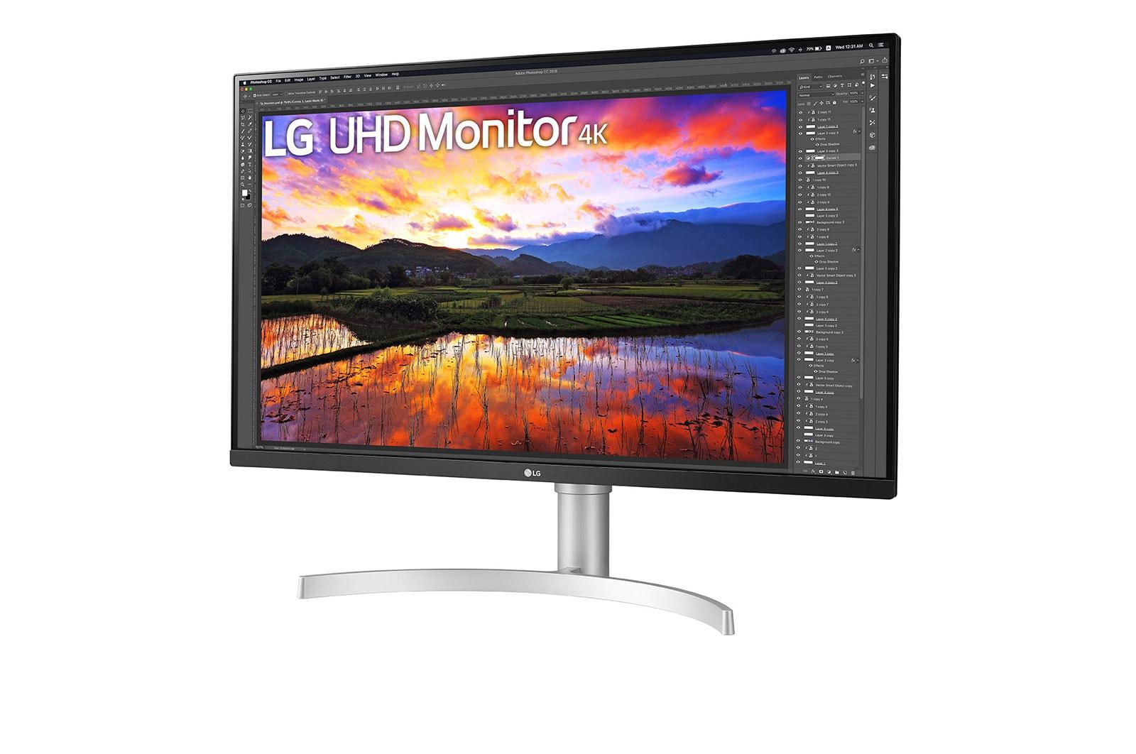 Monitor LG 31.5" 32UN650P-W.AEU - imagine 3