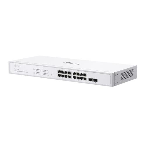 TP-LINK 16-Port Gigabit Smart Switch with 16× Gigabit RJ45 ports - imagine 3