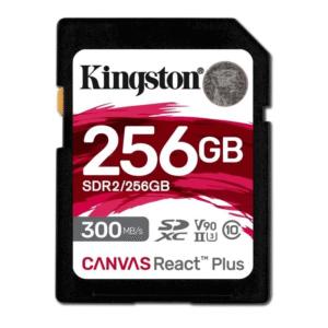 Card de Memorie SDHC Kingston Canvas React Plus 256Gb, Class