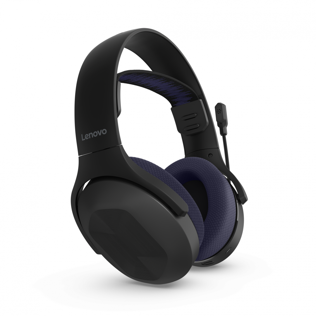 Casti de gaming wireless Lenovo Legion H410, Conectivitate: Bluetooth & - imagine 7