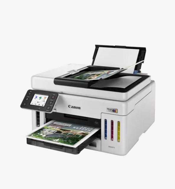 Multifunctional inkjet color CISS Canon Maxify GX6140, ( Print,Copy,Scan, Cloud), - imagine 4