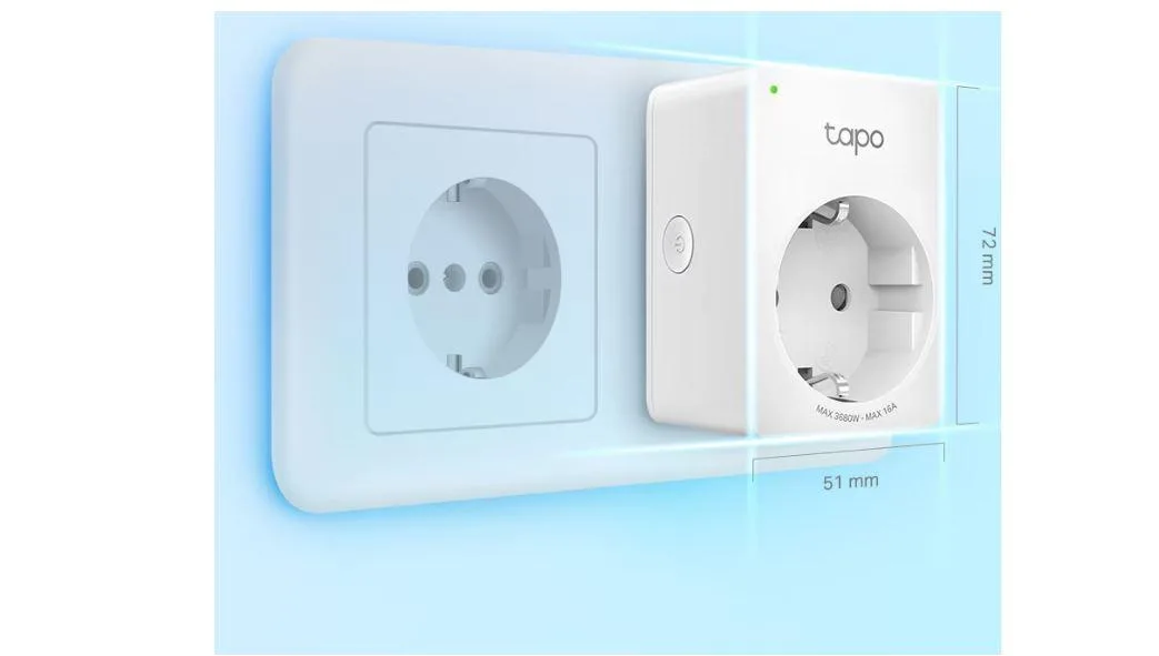 TP - Link MINI SMART WI - FI SOCKET TAPO P110 2 - PACK - Cerinte de alimentare: AC 220 - 240 V~50/60 Hz 10 A.