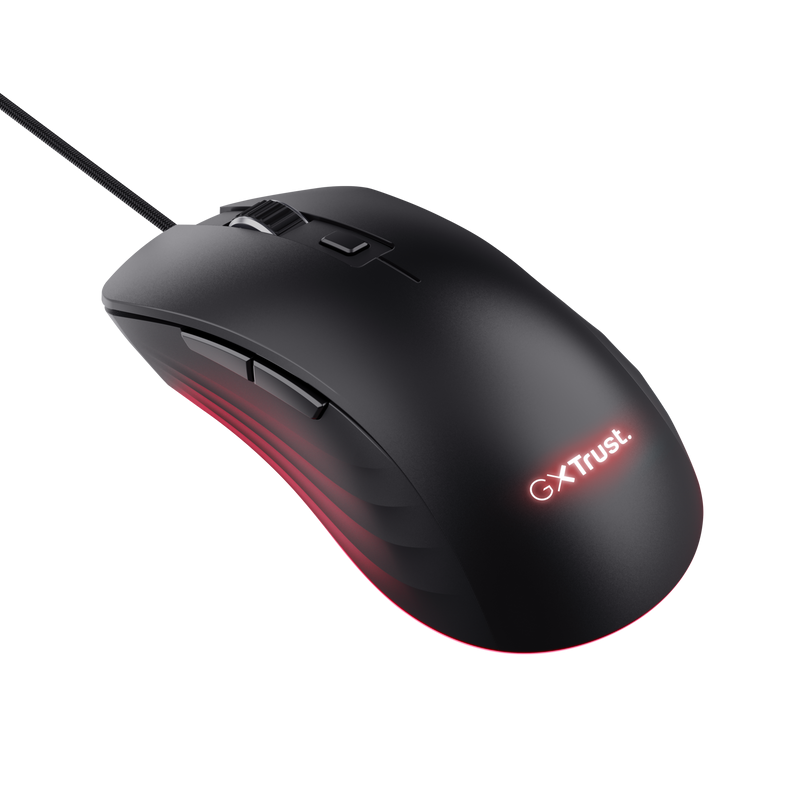 Mouse Trust GXT924 YBAR+ 25600 DPI, negru - imagine 5
