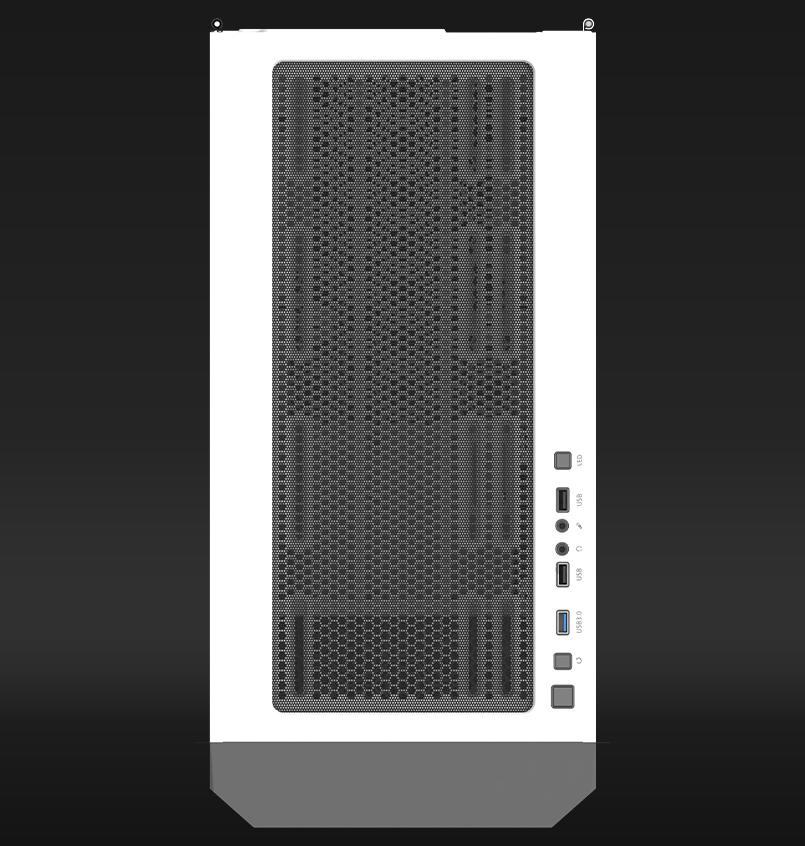 Carcasa AQIRYS AQUILLA Mid Tower ARGB ALB - imagine 3