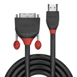 Cablu Lindy HDMI to DVI-D Cable, lungime 5m, rezolutie maxima