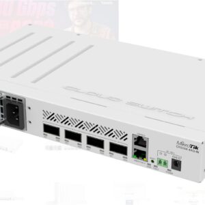 SWITCH MIKROTIK CRS504-4XQ-IN, 1 x 10/100Mbps, 4 x 100 QSFP28