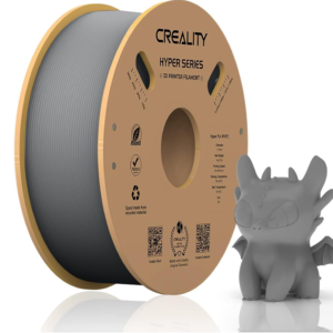 CREALITY HYPER PLA 3D Printer Filament, Grey, Temperatura printare: 200-220