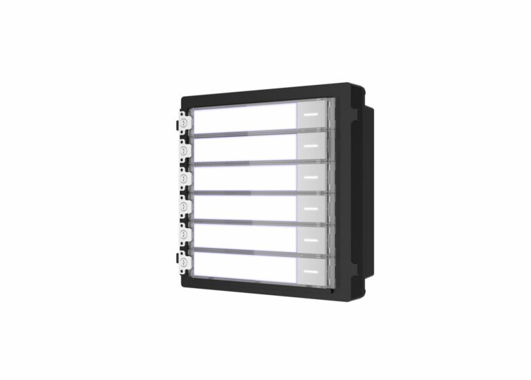 Modul de extensie videinterfon cu sase butoane de apelare Hikvision