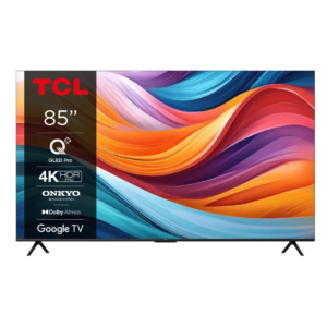 Televizor TCL QLED 85T7B, 214 cm, Smart Google TV, 4K