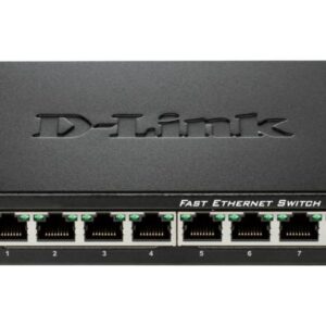 Switch D-Link DES-108, 8 port, 10/100 Mbps