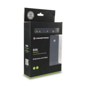 CONCEPTRONIC CNB90 Universal Laptop Charger 90W incl. 10 Charging Tips,