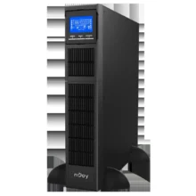 UPS nJoy Balder 3000 - LCD Display - 3000VA/ 3000W - On - line - Montare Rack/Tower