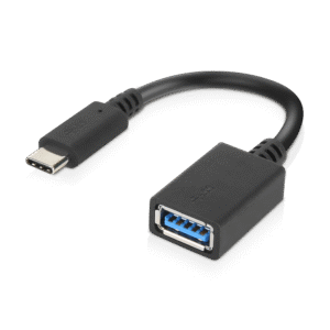 The USB-C Male to USB-A Female Cable Adapter connects USB-C
