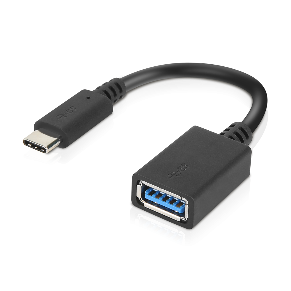 The USB-C Male to USB-A Female Cable Adapter connects USB-C