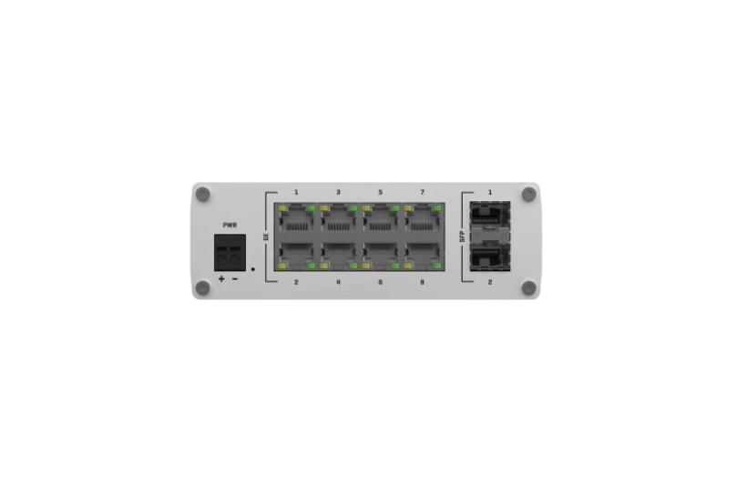 TELTONIKA INDUSTRIAL 8PORT UNMANAGED SWITCH TSW210, Interfata: 8 x ETH - imagine 3