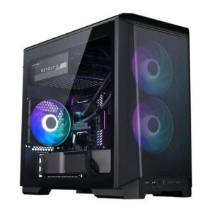 Carcasa PHANTEKS Eclipse P200A DRGB Mini-ITX NEGRU