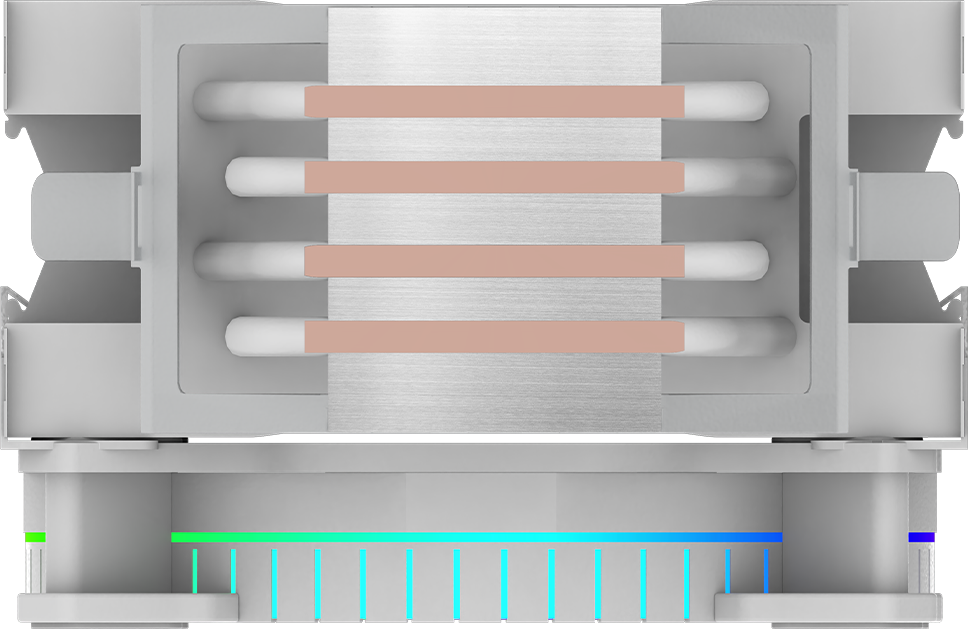 Cooler Procesor AQYRIS URANUS LS ARGB ALB - imagine 8