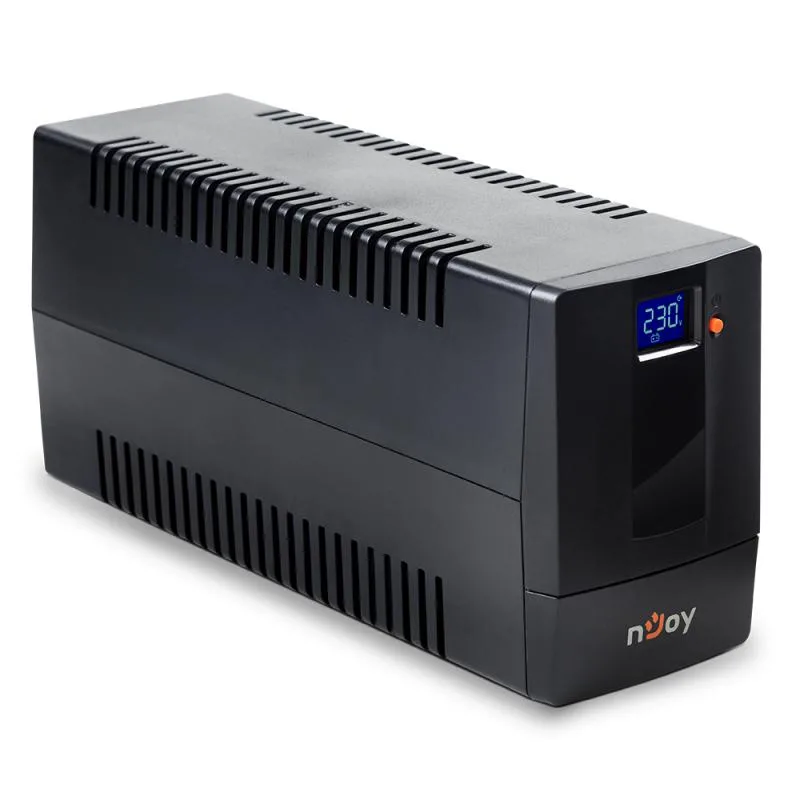 Ups Njoy Horus Plus 800, 800VA/480W, Afisaj LCD cu Ecran