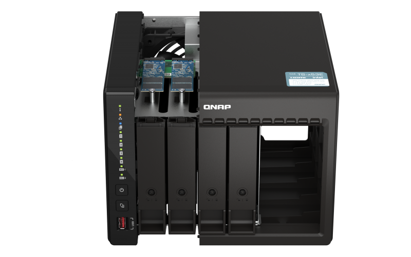 NAS QNAP 453E 4-Bay, CPU Intel Celeron J6412 4-core/4-thread processor, - imagine 3