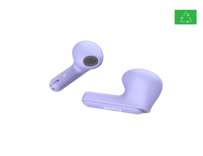 Casti Trust Yavi wireless, TWS, bluetooth, interfata USB-C, frecventa de - imagine 3