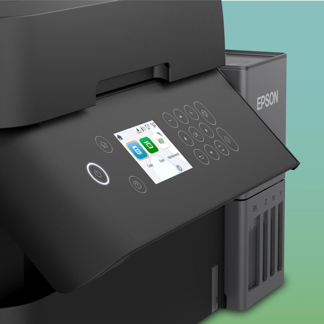 Multifunctional inkjet color Epson EcoTank CISS L6370, dimensiune A4 (Printare,Copiere, - imagine 3