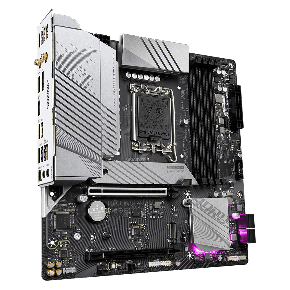 Placa de bază Gigabyte B760M AORUS ELITE AX LGA1700 - imagine 4