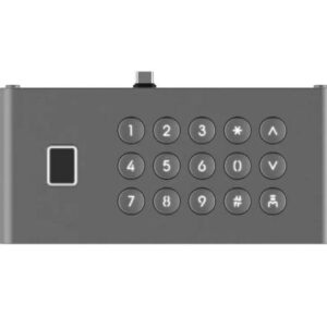 Modul cu tastatura si cititor de amprenta pentru videointerfonul Hikvision