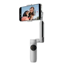 Insta360 Flow Stabilizer, Lungime Selfie Stick Incorporat 215mm, Dimensiune Trepied