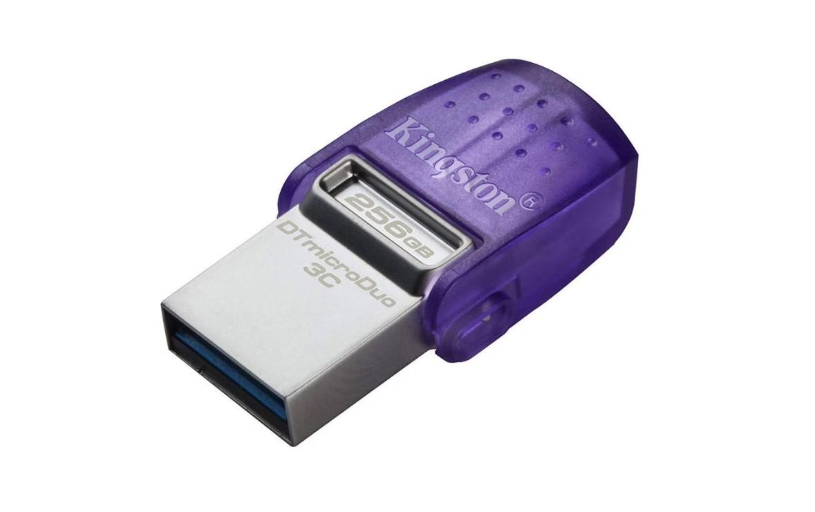 Memorie USB Flash Drive Kingston 256GB DT MicroDuo, USB 3.0,