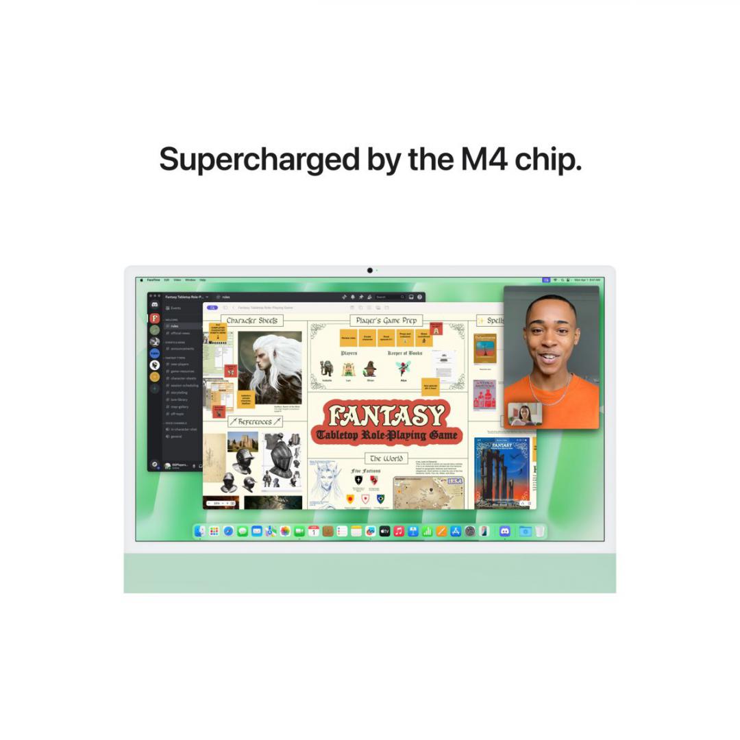 Apple iMAC 24" Retina 4.5k/ Apple M4 (CPU 10-core, GPU - imagine 4
