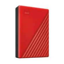 HDD Extern Wd My Passport, 4TB, Rosu, USB 3.2