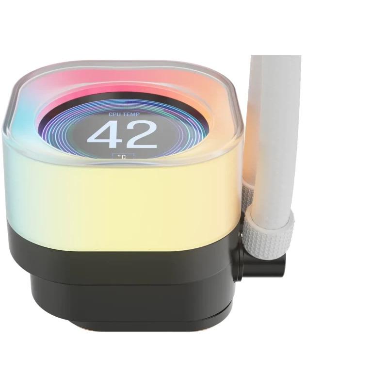 Cooler Procesor CORSAIR iCUE LINK TITAN 240 RX LCD ALB - imagine 4