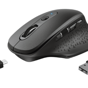 Mouse Trust Ozaa, Rechargeable Wireless, negru