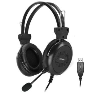 Casti A4TECH HU-30, Stereo, USB, Negru