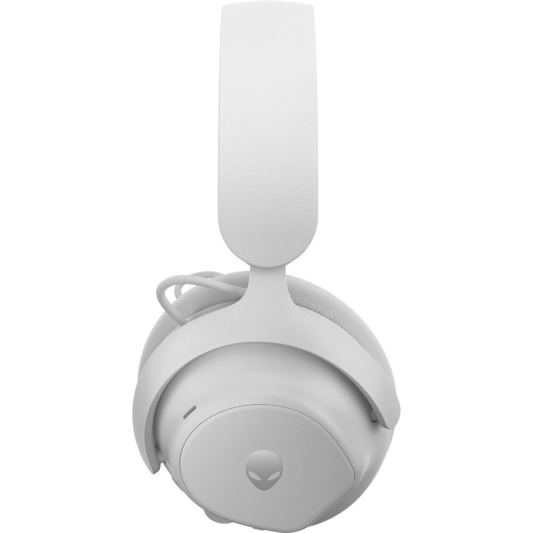 Alienware Pro Wireless Gaming Headset Lunar Light - imagine 3