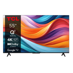 Televizor TCL QLED 55T7B, 139 cm, Smart Google TV, 4K