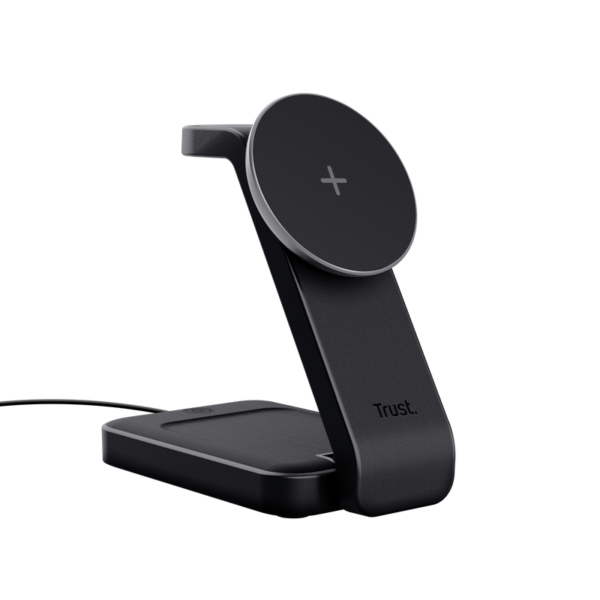Stand de incarcare 3-in-1 Trust Viro, putere intrare 20W, interfata