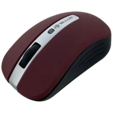 Mouse Wireless Tellur Basic, LED, Rosu Inchis