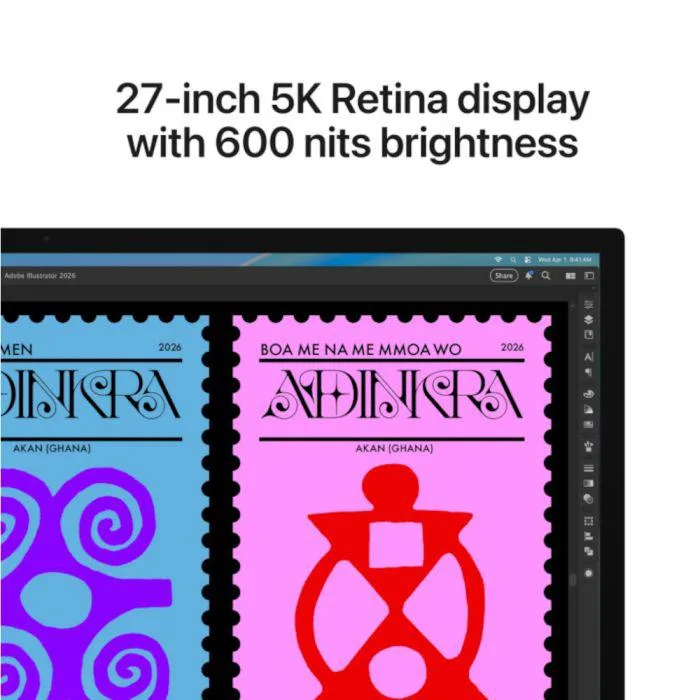 Apple Studio Display - 27 inch Retina 5K - Nano - Texture Glass with Tilt - Adjustable Stand